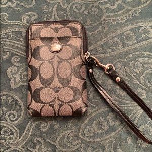 Coach wristlet